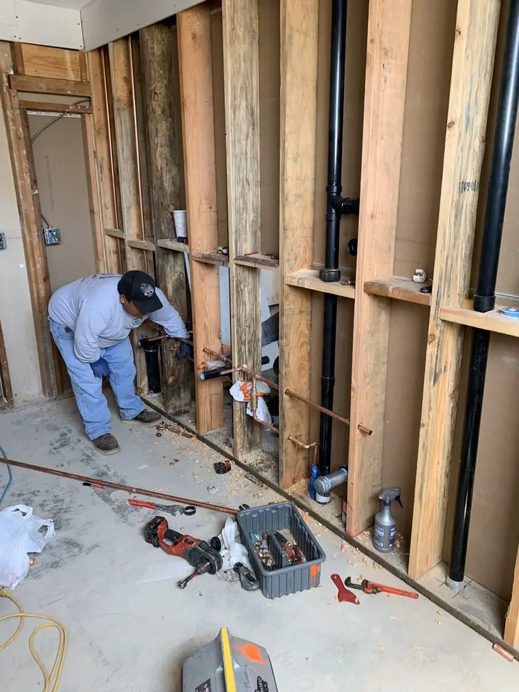 Commercial rough-in plumbing for Gas Line Repair in Willow Glen
